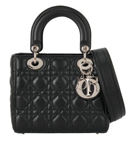 Small My ABC Lady Dior, £2,100, Handbags, Black, Leather, Front view